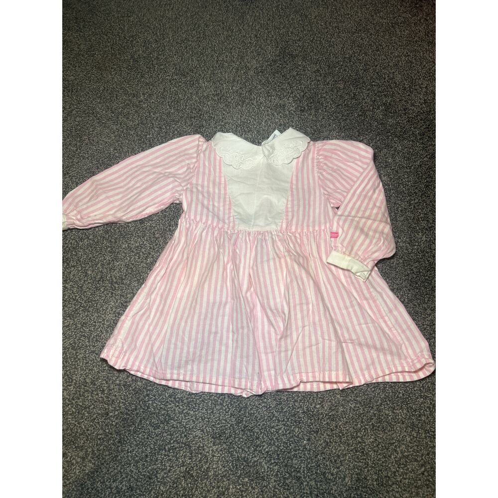 Vintage 90s Oshkosh toddler dress made made in USA size 2T